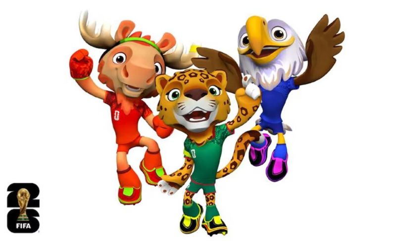 FIFA công bố 3 linh vật cho World Cup 2026
